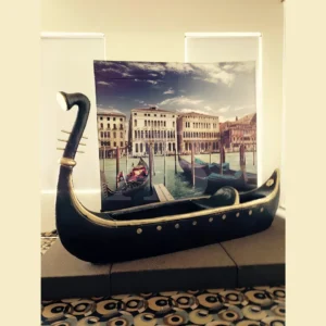 Canoa Veneciana de Madera (Renta)