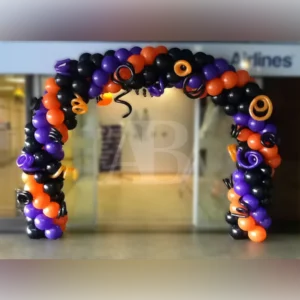 Arco de Globos Día de Muertos