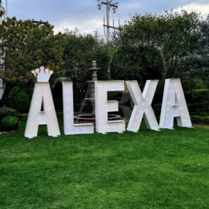 Letras Iluminadas de 1.80m (Renta)