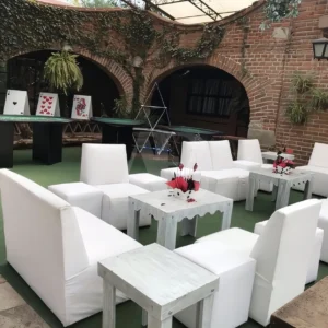 Modulo Sala Lounge con Mesa de Centro
