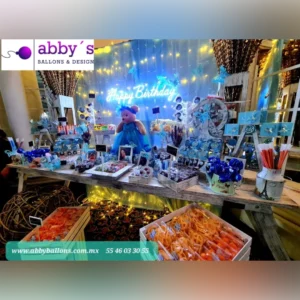 Mesa de Dulces Paquete Personalizado Dulce Comercial - Bautizo